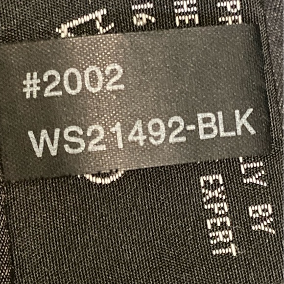 Vintage JLC Outerwear New York Black Leather Zip Front Jacket - Sz M - Picture 5 of 6